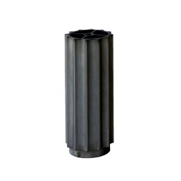 Delphi poot III H-120mm Antraciet geborsteld