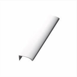 Greep Edge Straight 200mm alu Hoogglans