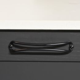 Greep Lovato 5x128x138mm zwart