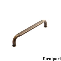 Greep Poort 12x160x172mm Donker antiek brons