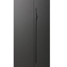 Greep rond a-sym 8x192/992x1040mm Mat zwart