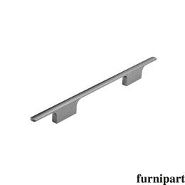 Greep Tau 10x160x286mm Antraciet geborsteld