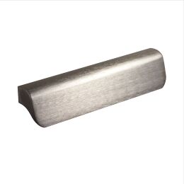 Greep vaal 30x128x140mm RVS look