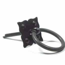 	Ladetrekring zwart rond 40X54mm