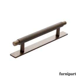 Manor back 14mm Donker antiek brons leverbaar in de boorafstanden 128mm en 192mm