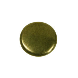 Paddenstoelknop 25mm H-21mm antiek brons