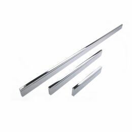 Streepgreep glimmend.chroom