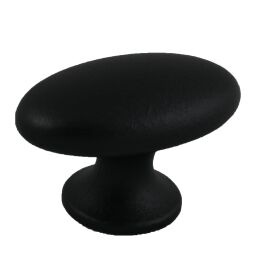 Taya knop zwart nextel