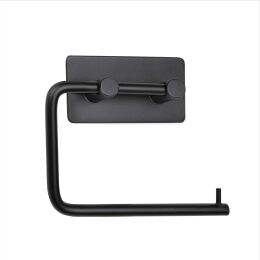 Toiletrolhouder zwart