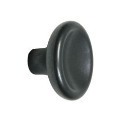 Vulcan knop Ø 50mm oud zwart