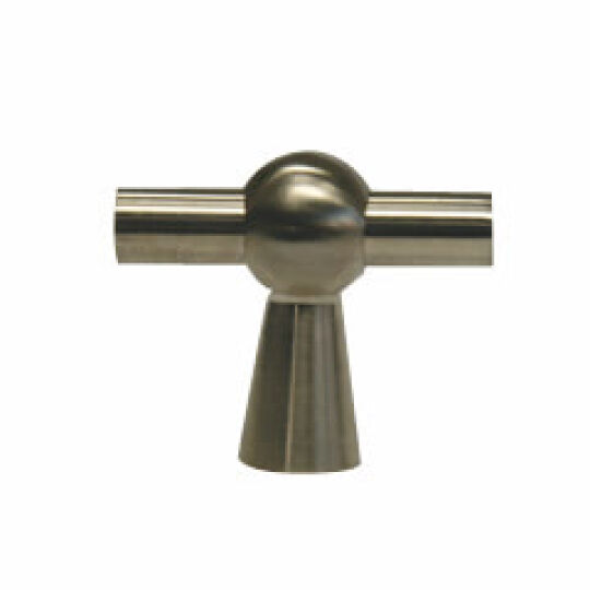 Bolderknop 46mm H-39mm  RVS-look