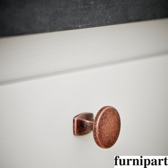 Classic knop Ø 34mm Donker antiek brons dgh