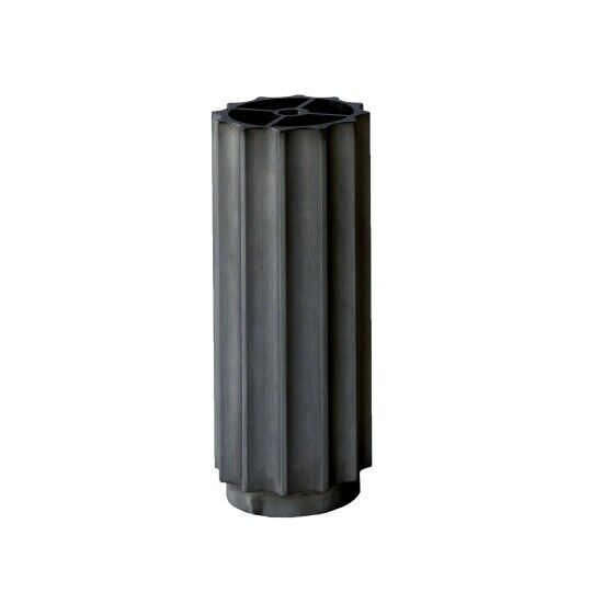 Delphi poot III H-120mm Antraciet geborsteld