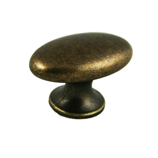 Eibergen knop antiek brons