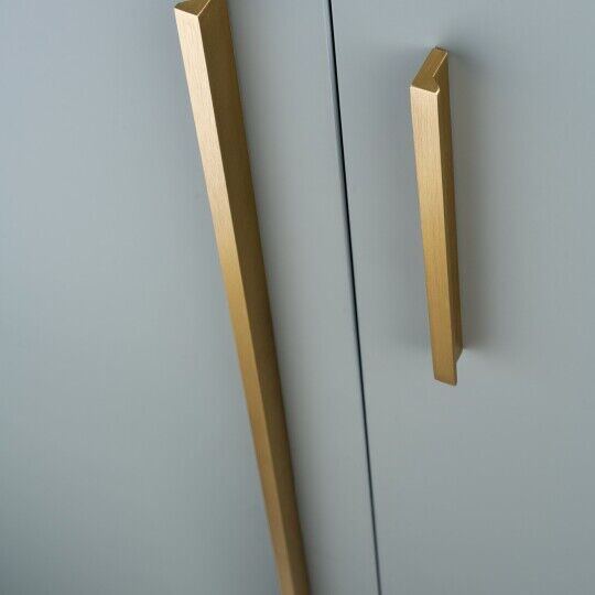 Handgreep messing gouden handgreep