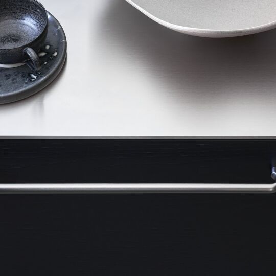 Greep Carve Gun Metal 160mm en 320mm