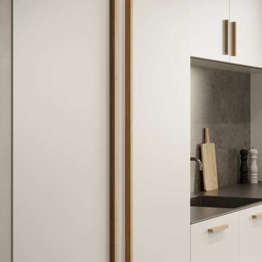 Greep Elan eiken leerbaar in 4 lengte maten