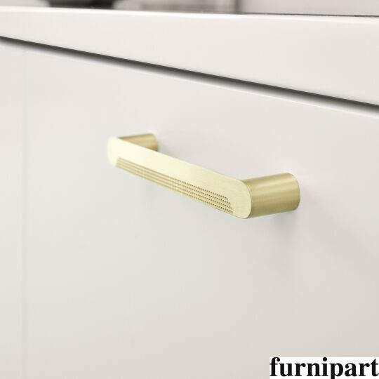 Greep Metro 20x160x180mm Mat messing