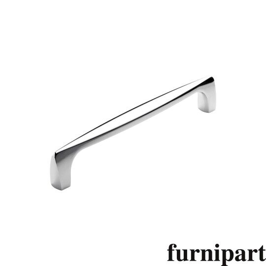 Greep Snap 14x160x170mm Glimmend chroom