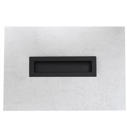 Infreesgreep 50x144x160mm mat zwart