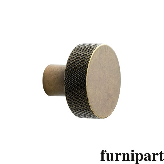 Knop Simon Ø-35mm H-29mm Donker antiek brons