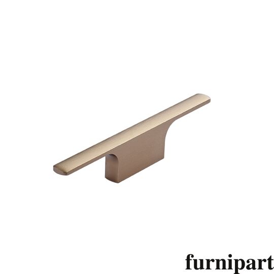 Knop Tau 32x126mm Messing geborsteld