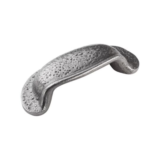 Komgreep 64mm oud ijzer gemollted