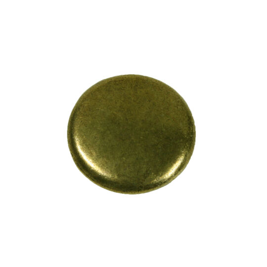 Paddenstoelknop 25mm H-21mm antiek brons