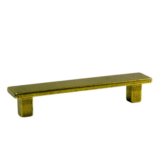 Platte greep 22X96X117mm antiek brons