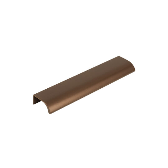 Profiel greep Ona  Metallic bruin  leverbaar in 5 lengte maten