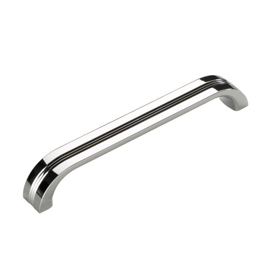 Retro greep 160mm gl.chroom