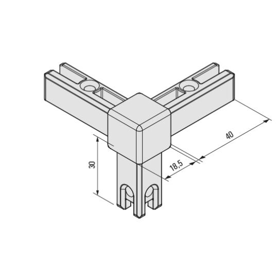 Smartcube deanodiseerd zwart  leverbaar in 3 maten