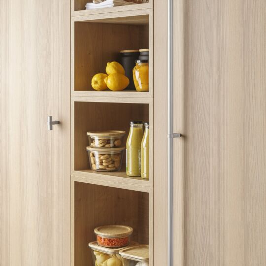 T Knop Nobb 16,5x52mm H-45mm RVS geborsteld