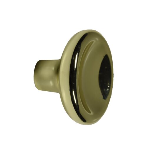 Vulcan knop Ø 35mm H-21mm glimmend messing