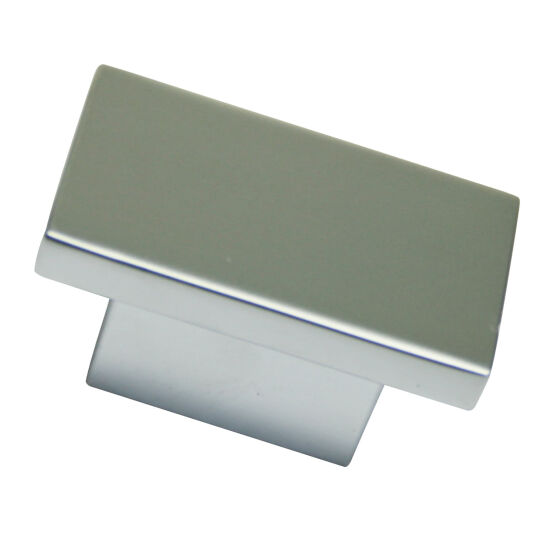 Zaanstad knop mat chroom